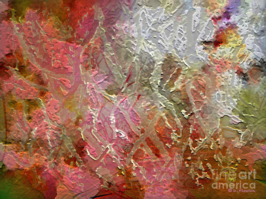 Abstract Photograph - Autumn Hues Abstract by Dee Flouton