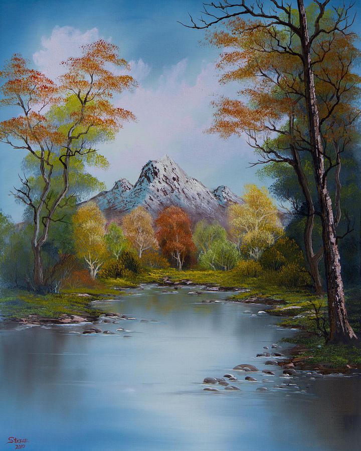 Ready for Fall Painting by Chris Steele