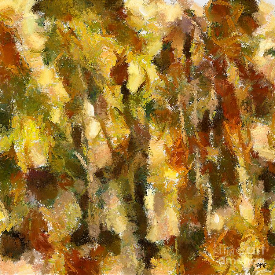Autumn Impression 2 Painting by Dragica  Micki Fortuna