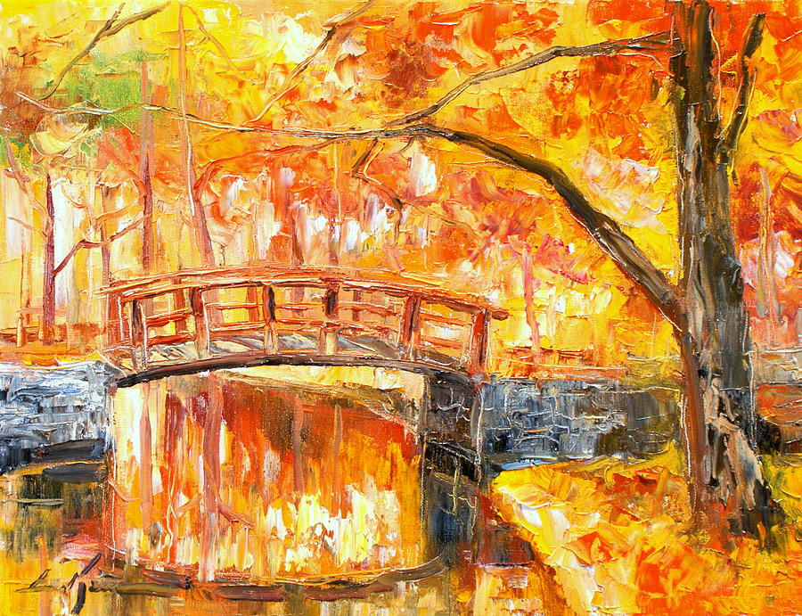 Autumn Impression Painting by Luke Karcz