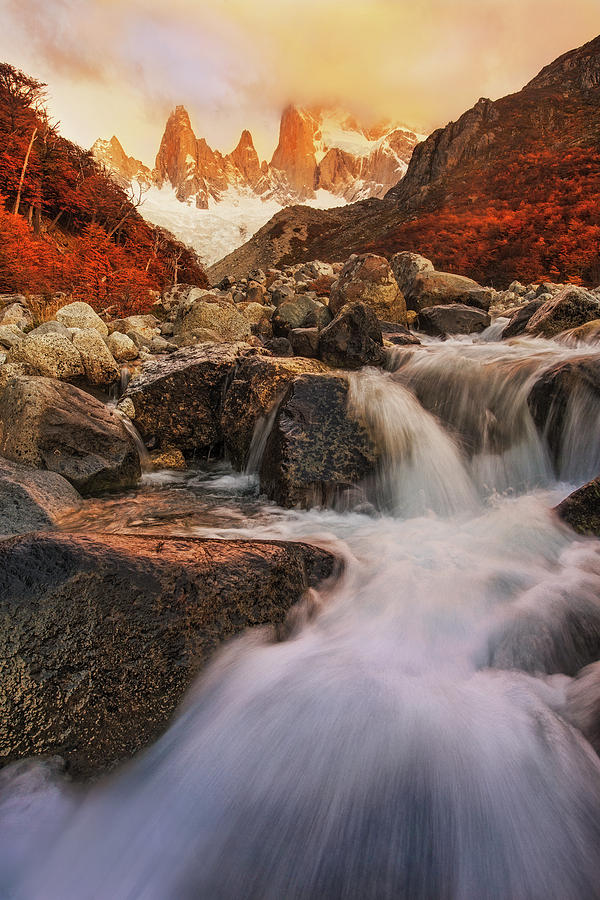 Mountain Photograph - Autumn Impression by Yan Zhang