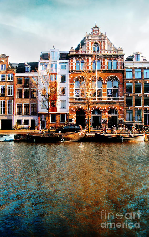 Architecture Photograph - Autumn in Amsterdam  by Jacky Gerritsen
