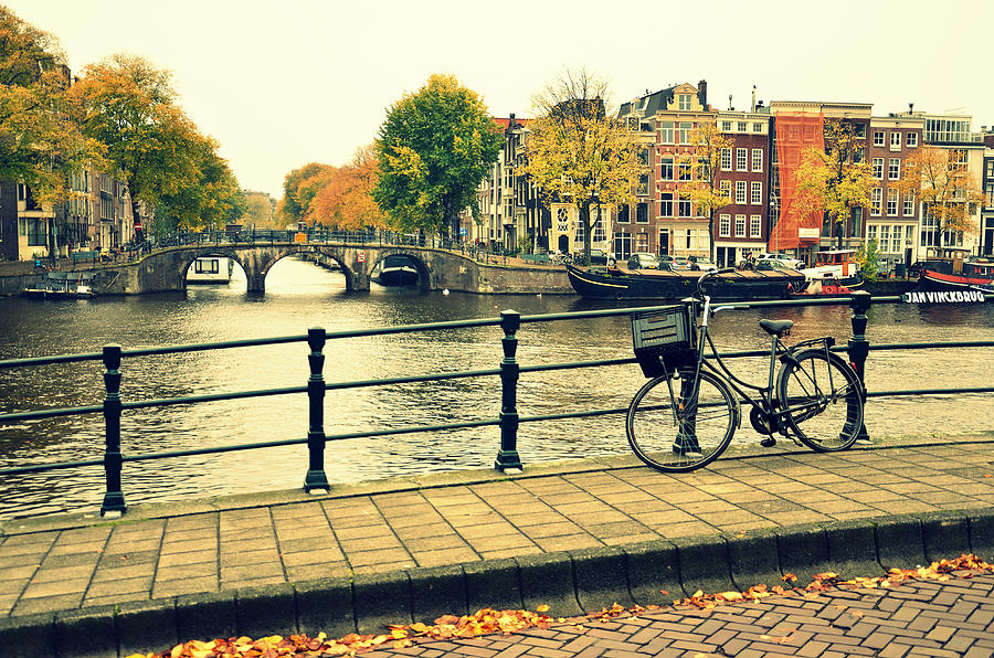 Autumn In Amsterdam, Netherlands Photograph by Photo By Ira Heuvelman-dobrolyubova