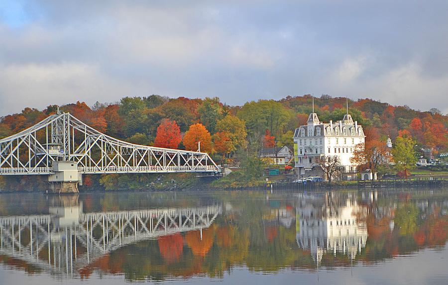 Fall Photograph - Autumn In Connecticut by Marjorie Tietjen
