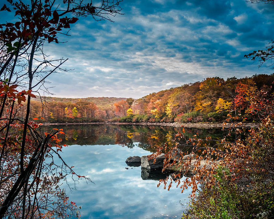 Autumn in Harriman State Park Photograph by Jim DeLillo