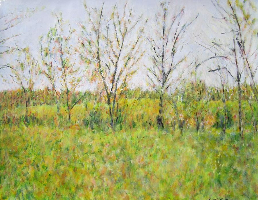 Impressionism Painting - Autumn in Kentucky by Glenda Crigger