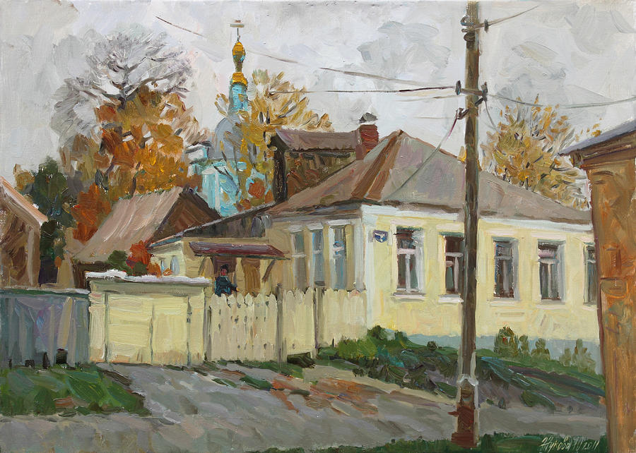 Autumn in Kolomna Painting by Juliya Zhukova