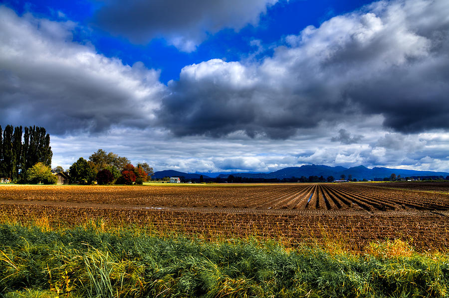 Farm Photograph - Autumn in Mount Vernon by David Patterson