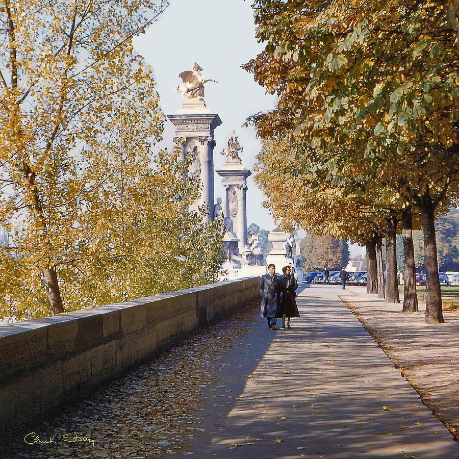 Autumn in Paris - 1954 Photograph by Chuck Staley