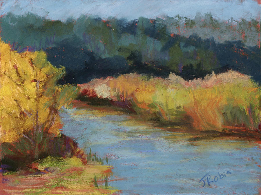 Fall Painting - Autumn in Point Reyes by Jennifer Robin