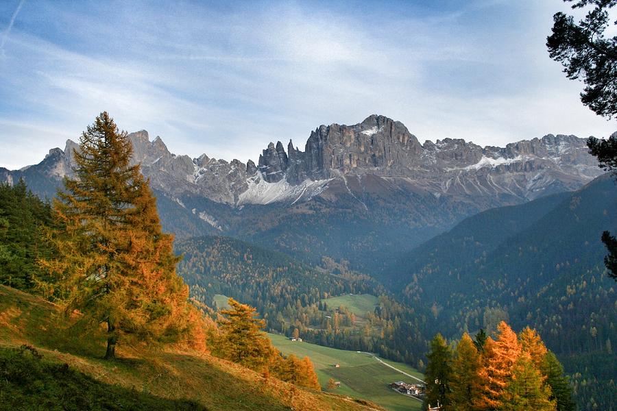 Autumn in the Dolomites mountains Photograph by Luisa Azzolini