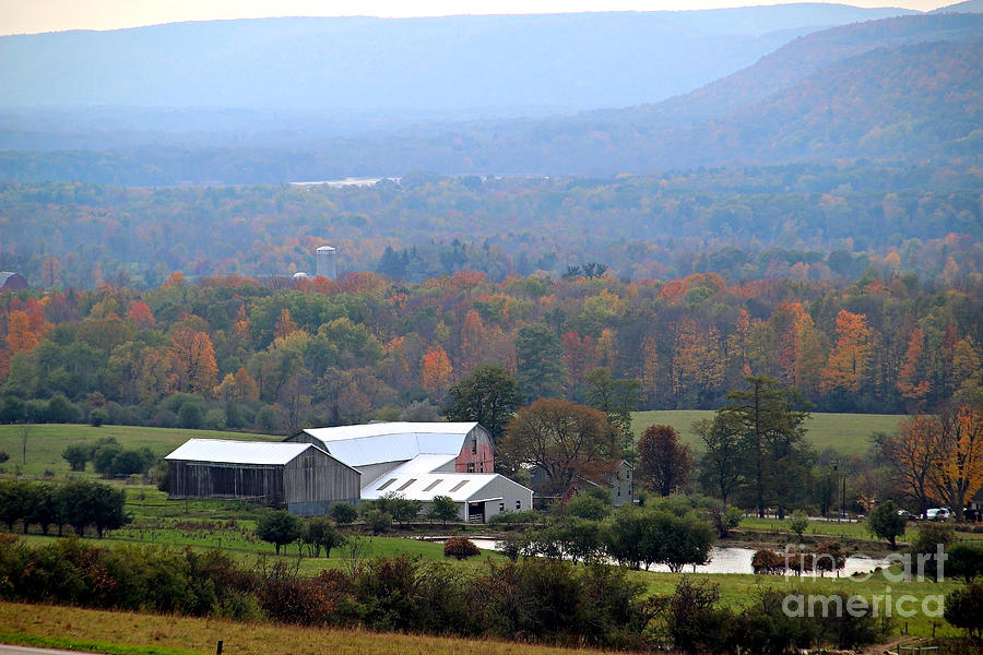 Autumn in the Finger Lakes Region of New York Photograph by Kerry ...