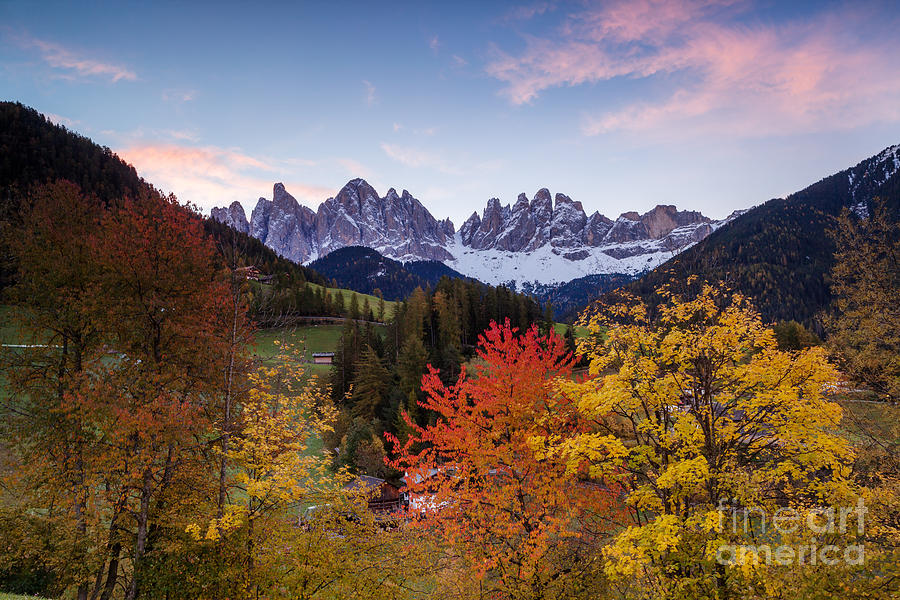 Autumn in the mountains - Dolomites - Italy Photograph by Matteo Colombo
