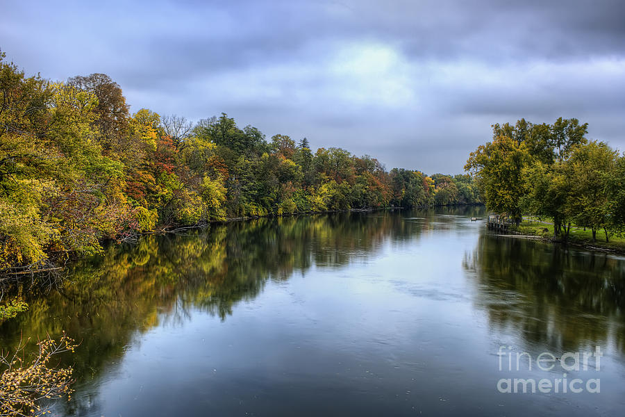 Autumn In The River Photograph by Scott Wood
