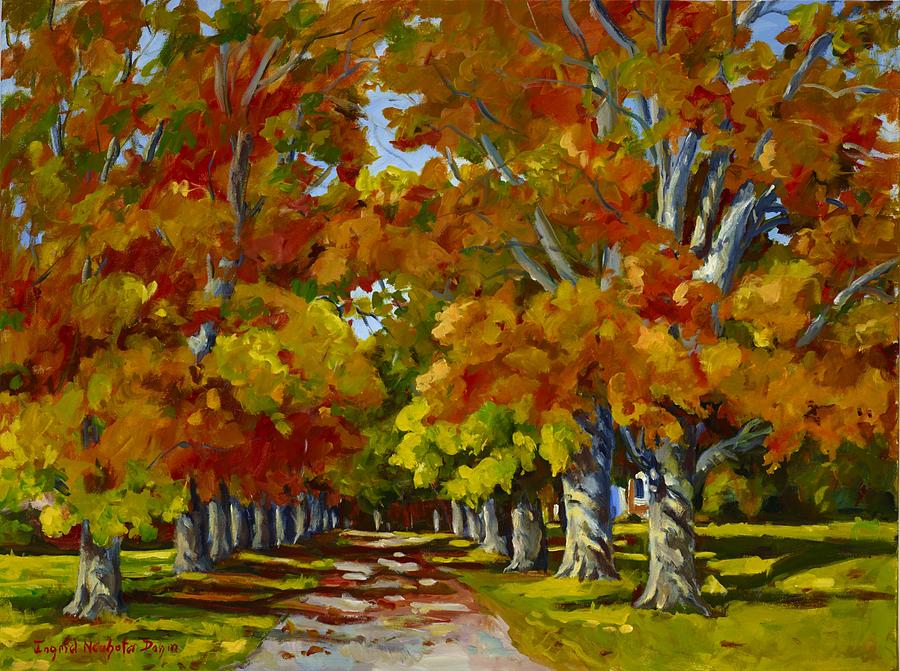 Autumn Painting by Ingrid Dohm