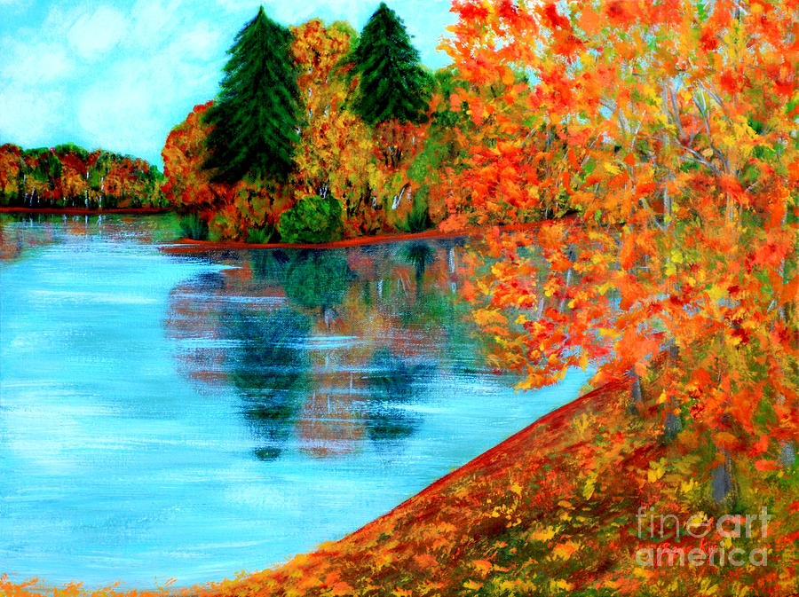 Autumn. Inspirations Collection. Painting by Oksana Semenchenko