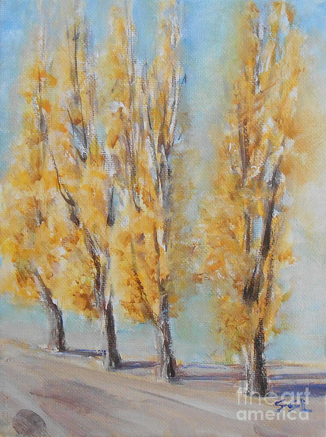 Autumn  Painting by Jane See