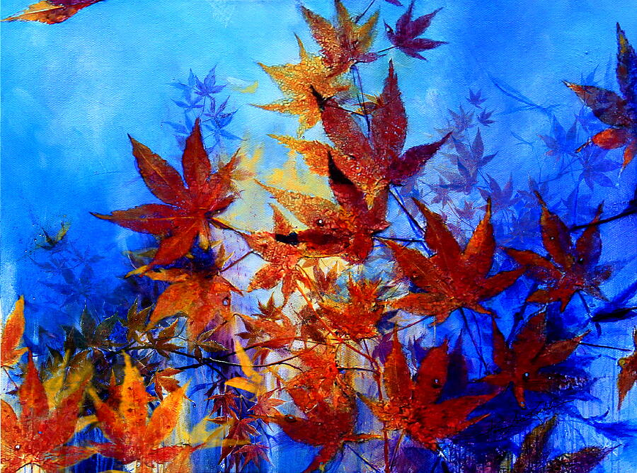 Fall Painting - Autumn Joy by Hanne Lore Koehler