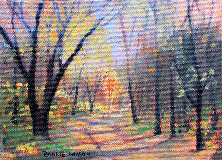 Autumn Kaleidoscope Painting by Bonnie Mason