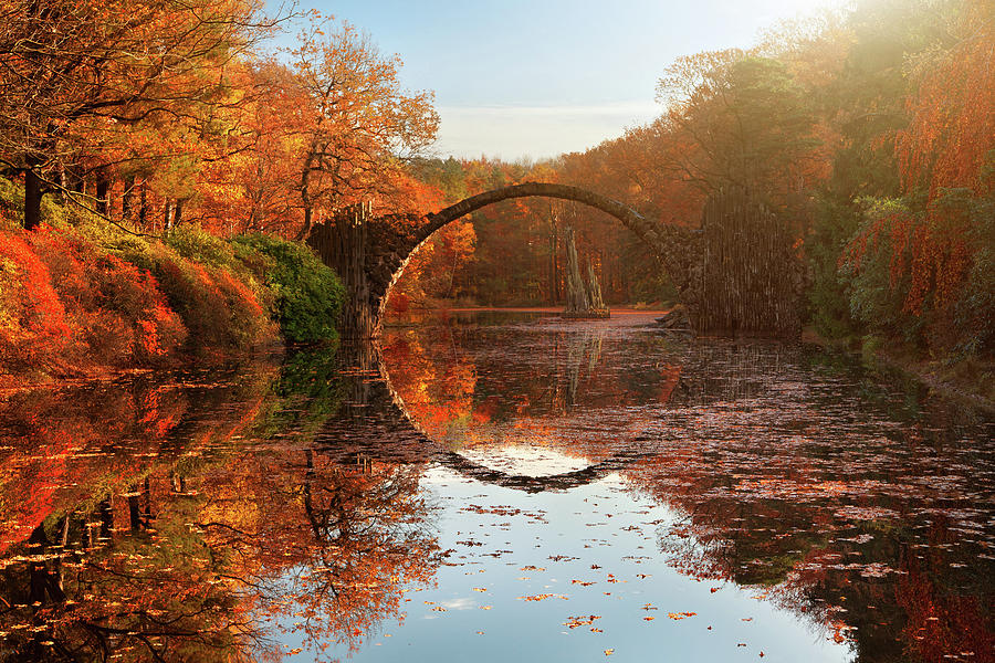 Germany Photograph - Autumn Lake by Daniel ?e?icha