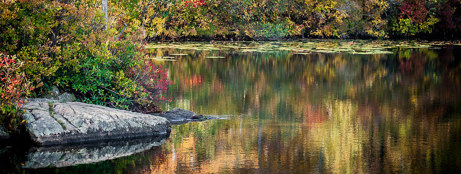 Fall Photograph - Autumn Lake by Jim DeLillo