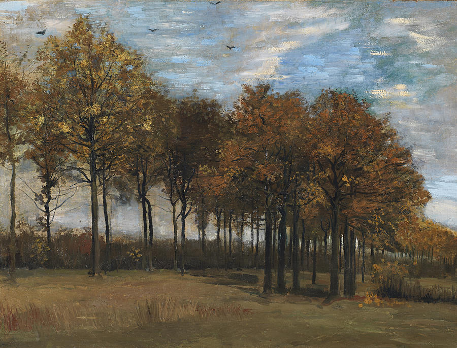 Autumn Landscape, C.1885 Painting by Vincent van Gogh