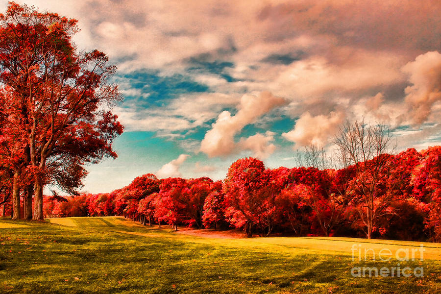 Autumn Landscape Photograph by Jeff Breiman