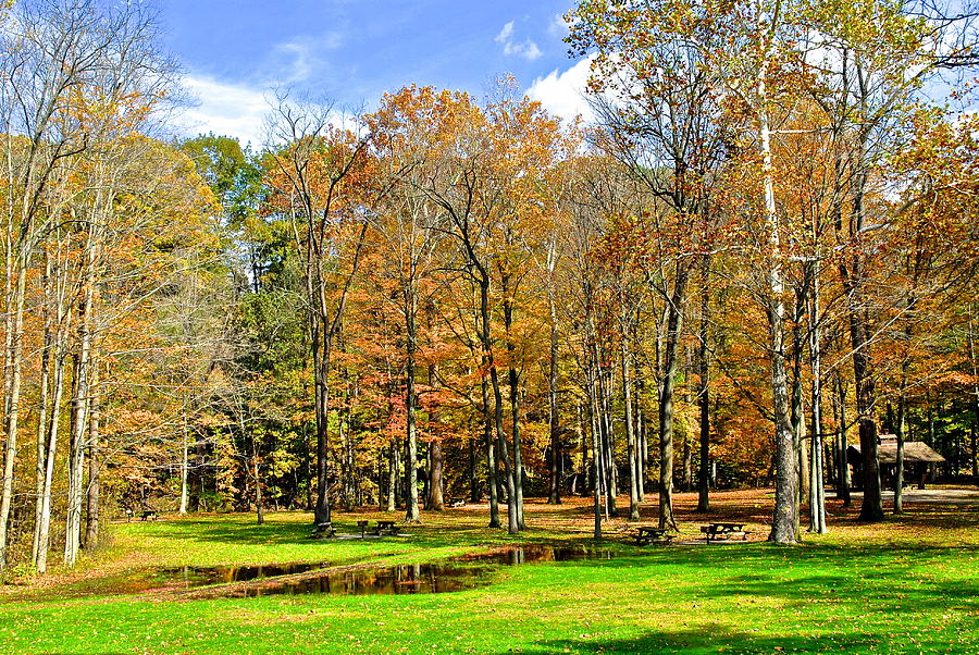 Autumn Landscape Photograph by Frozen in Time Fine Art Photography