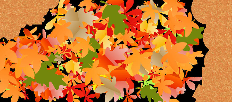 Autumn Leaves  Digital Art by Art For  Cause