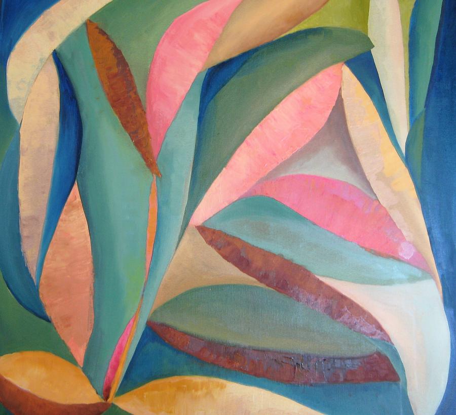 Autumn Leaves Painting by Mabel Moyano