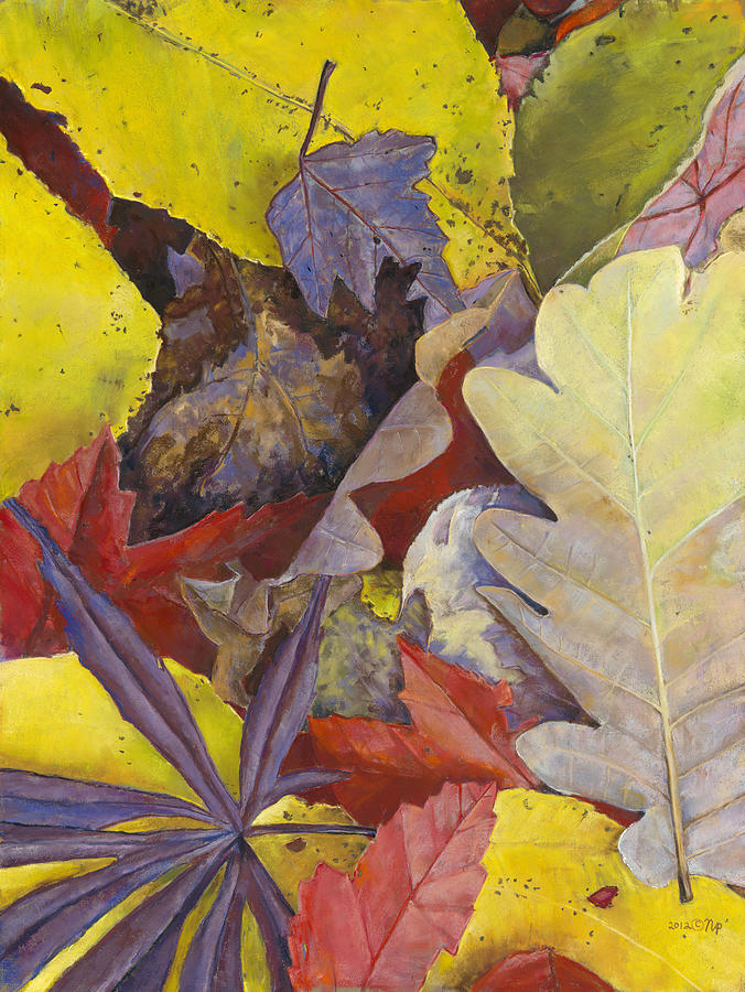 Autumn Leaves Painting by Nick Payne