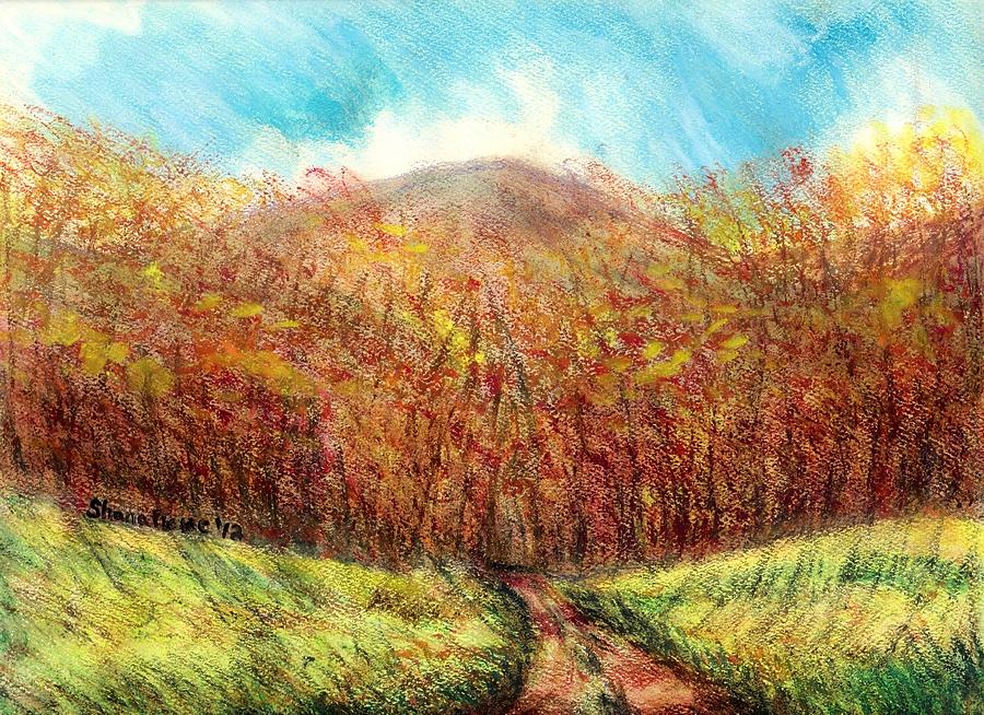 Autumn Meadow Painting by Shana Rowe Jackson