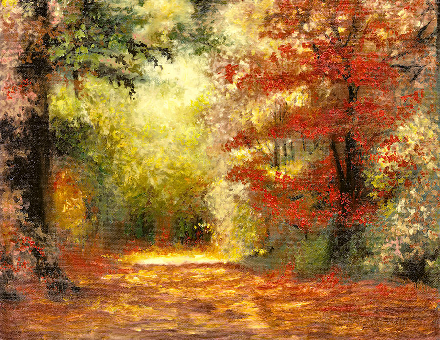 Autumn Memories Painting by Melissa Herrin