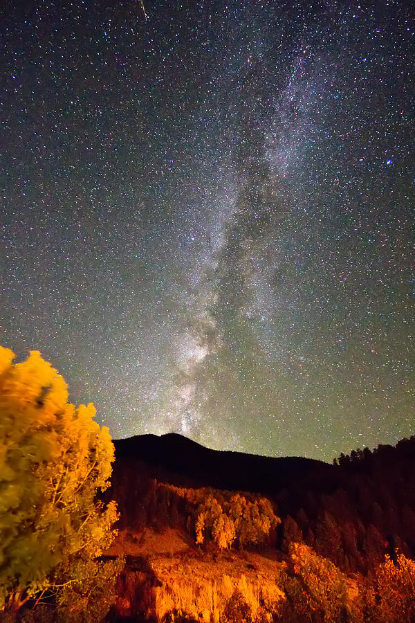 Autumn Milky Way Night Sky Photograph