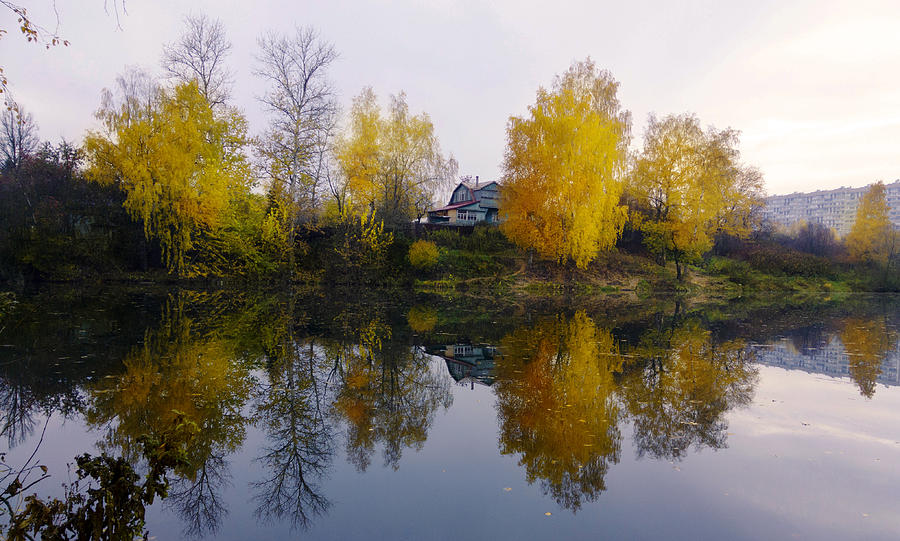 Autumn mirror Photograph by Irina Effa