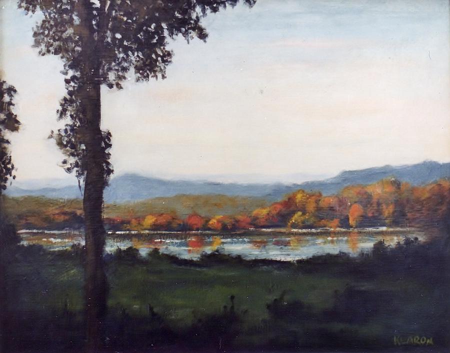 Autumn Morning Painting by Thomas Kearon