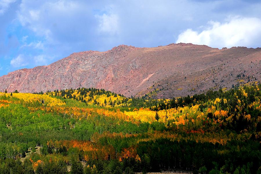 Autumn Mountainscape Photograph by Marilyn Burton