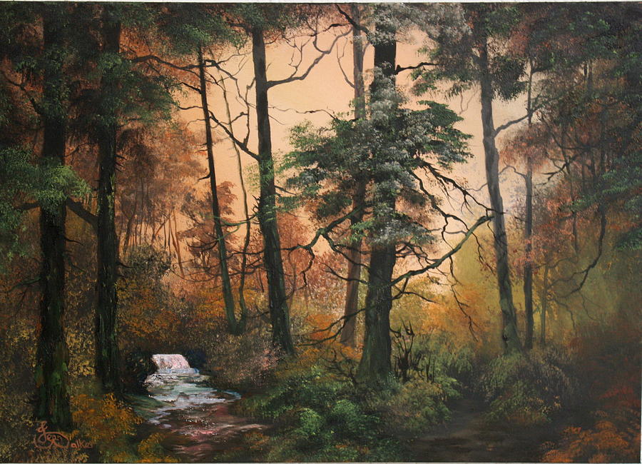 Autumn On Cannock Chase Painting by Jean Walker