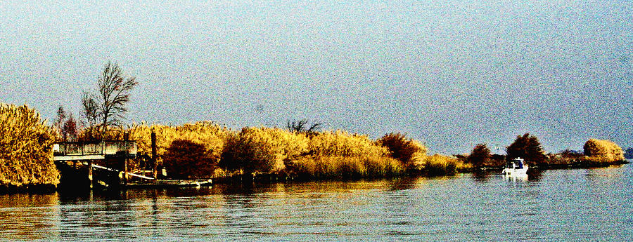 Autumn on the Delta Digital Art by Joseph Coulombe