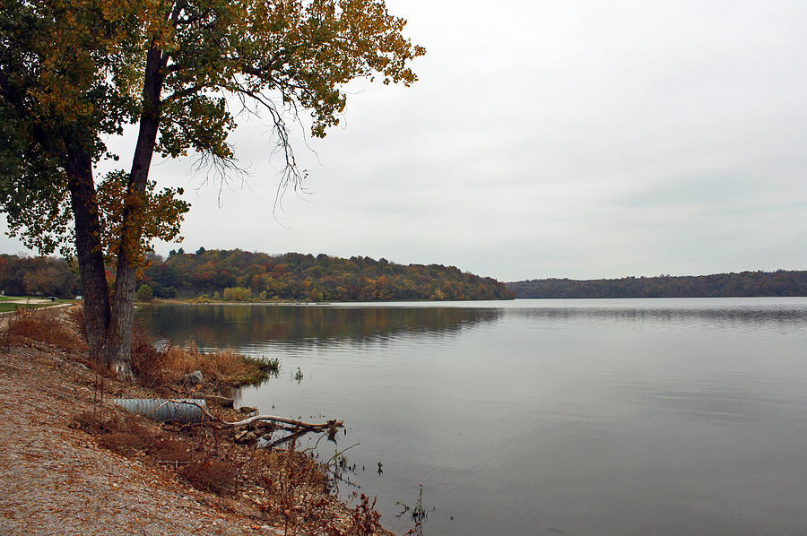 Autumn on the Lake Photograph by Ellen Tully