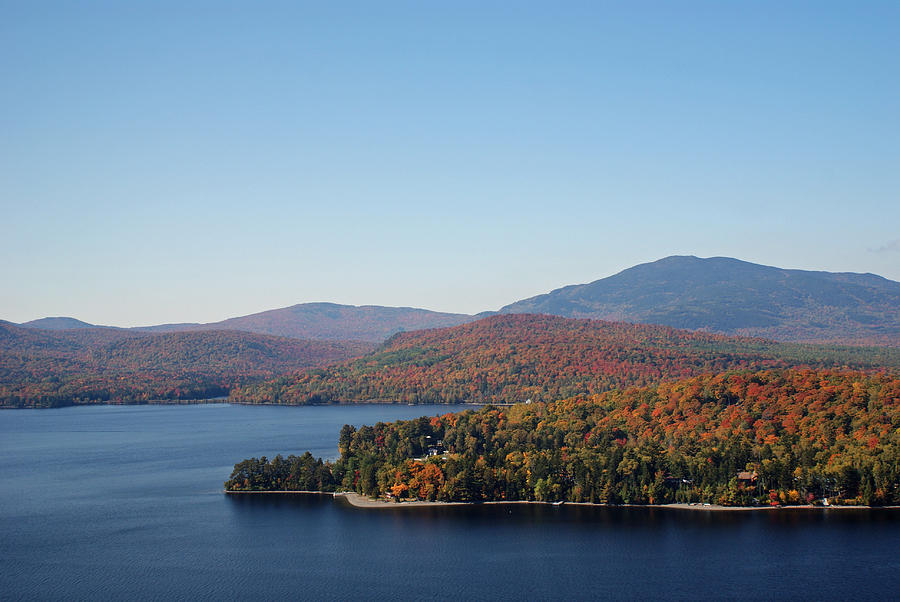Autumn Over Moosehead Lake by Kristen Mohr Autumn Over Moosehead Lake by Kristen Mohr