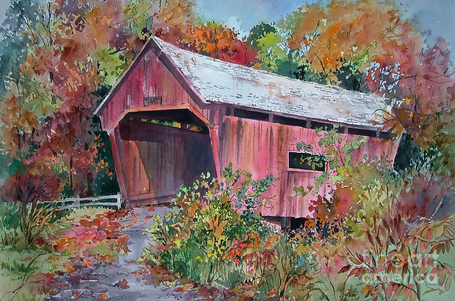Fall Painting - Autumn Passage by Sherri Crabtree