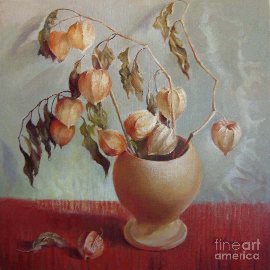 Still Life Painting - Autumn poetry by Elena Oleniuc