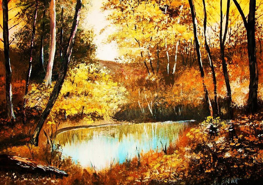 Changing of the Season Painting by Al Brown