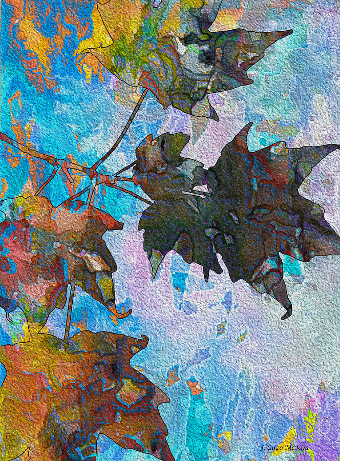 Autumn Quilt Digital Art by Jo-Anne Gazo-McKim