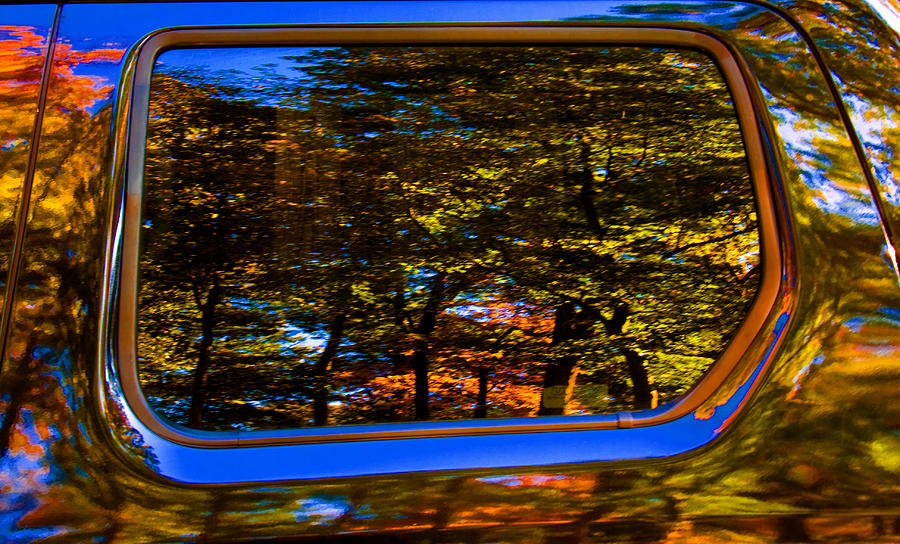 Orange Photograph - Autumn Reflections by Andy Lawless