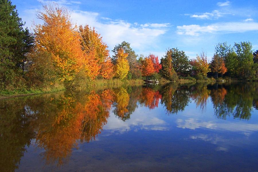 Fall Photograph - Autumn Reflections by Brian Chase