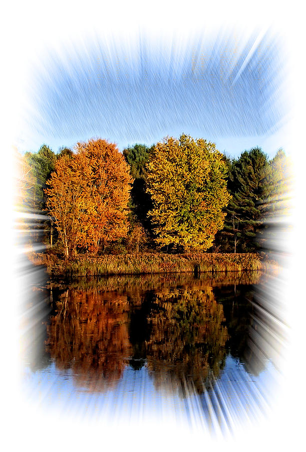 Autumn Reflections Photograph by Constantine Gregory