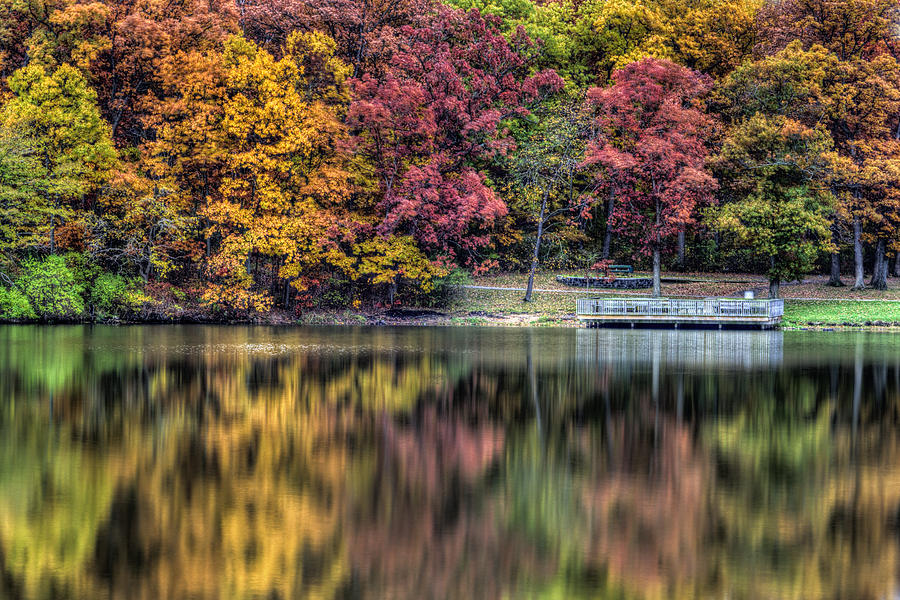 Autumn Reflections Photograph by Scott Wood