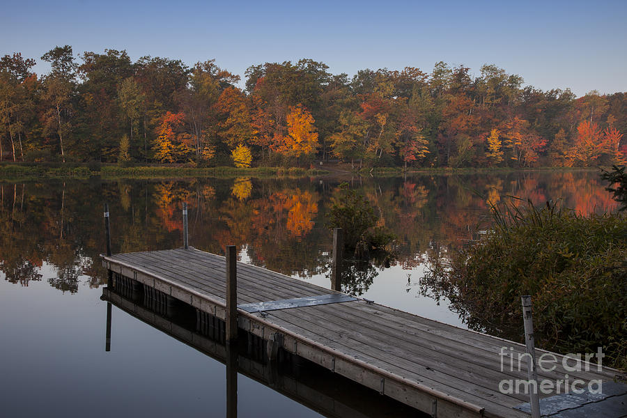Autumn Reflections Photograph by Timothy Johnson